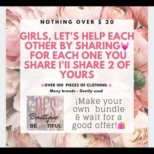 SHARING EACH OTHER TO HELP US💓😊